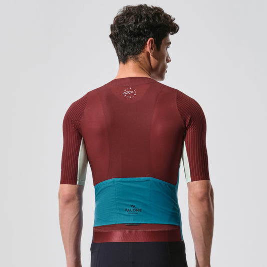 VALORE MONTON Mens Jersey Era Blue Maroon