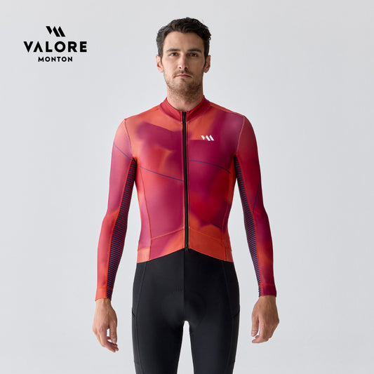 long sleeve thermal cycling jersey