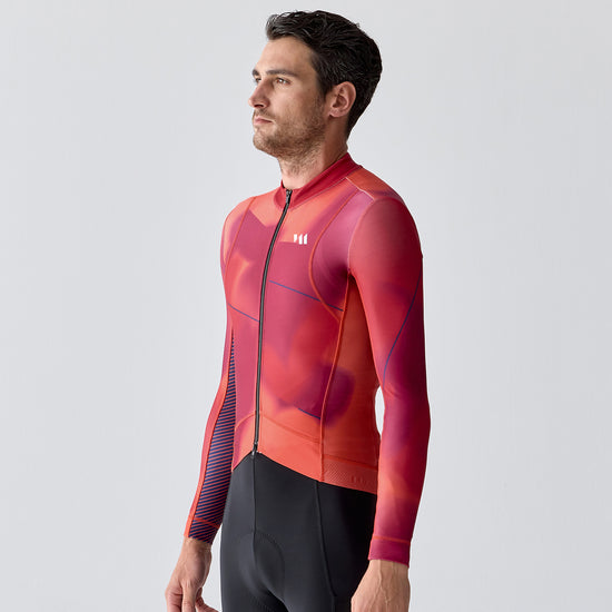 long sleeve thermal cycling jersey