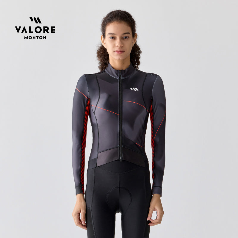 women's thermal cycling jersey