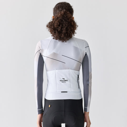 women's long sleeve thermal cycling jersey