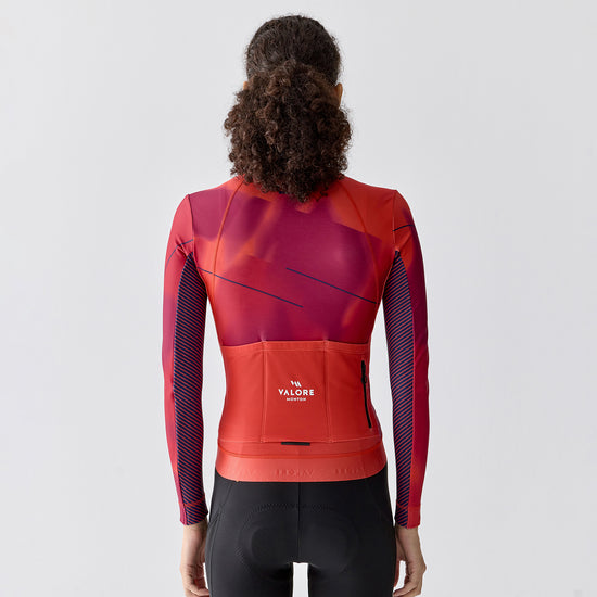 womens thermal cycling jersey