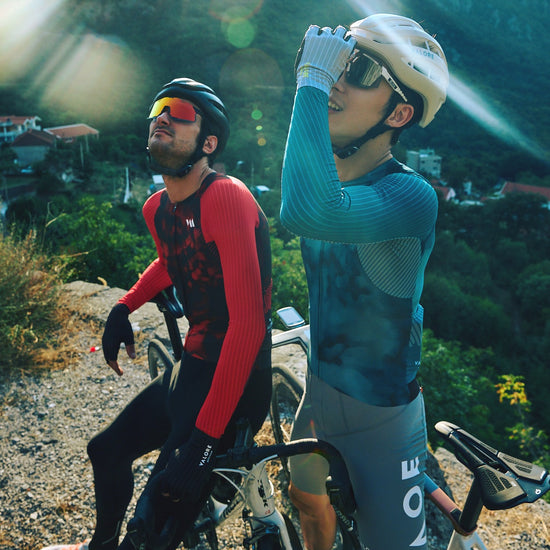 long sleeve summer cycling jersey