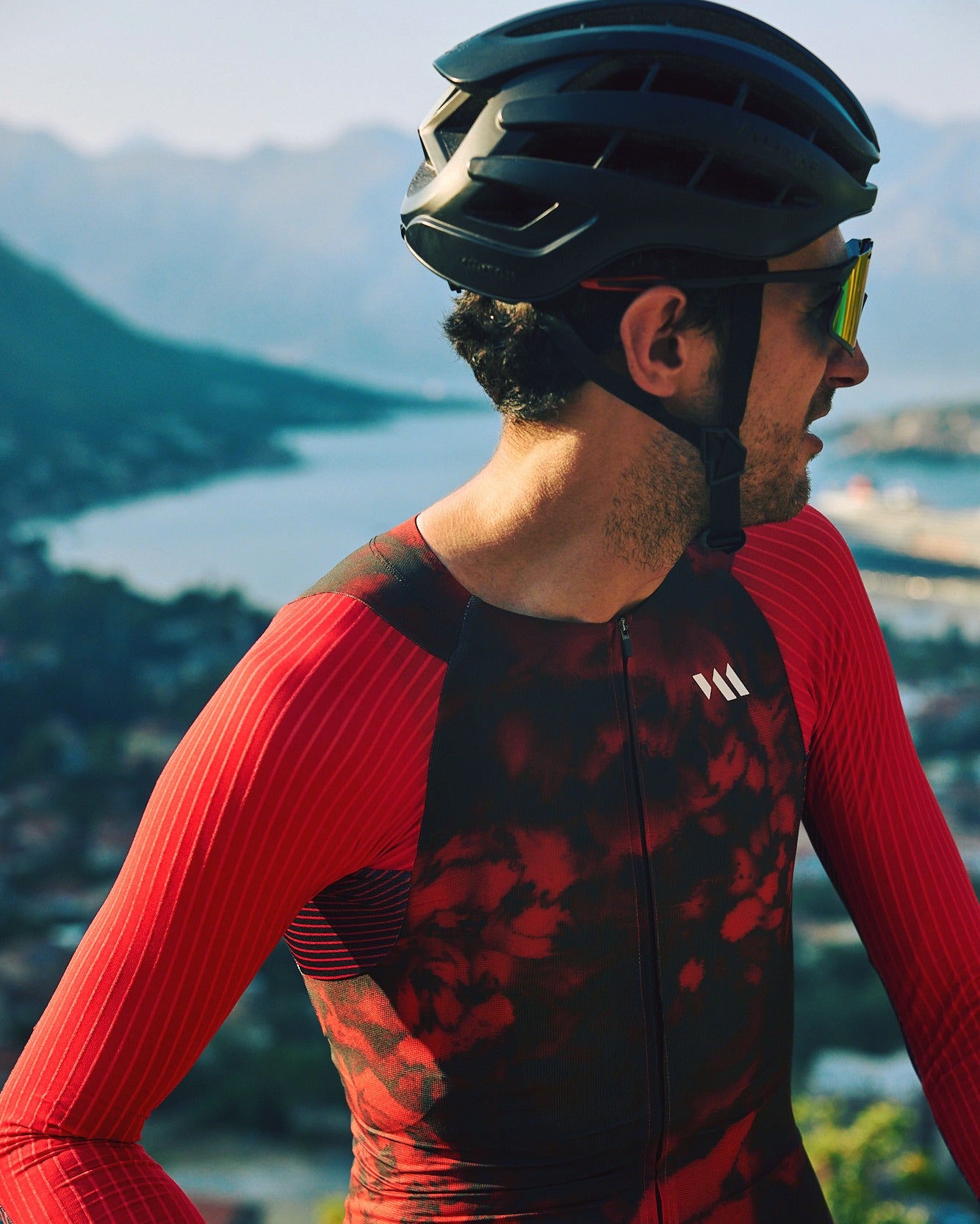 long sleeve cycling jersey for hot weather