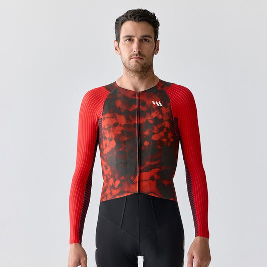 long sleeve cycling jersey for summer