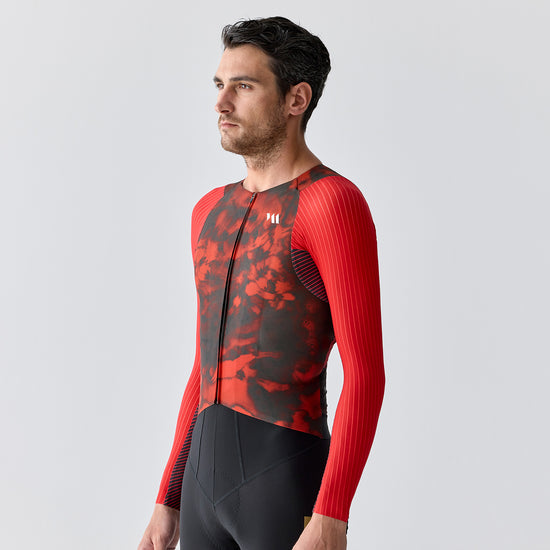 long sleeve cycling jersey for summer