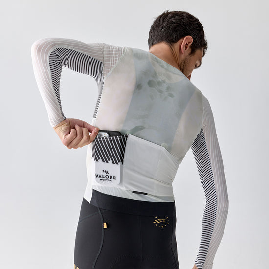 long sleeve summer cycling jersey