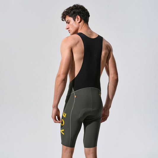 green cycling bib shorts