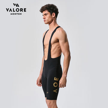 VALORE MONTON Mens Bib Shorts Nuova Luna Black