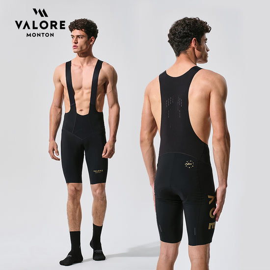 black cycling bib shorts