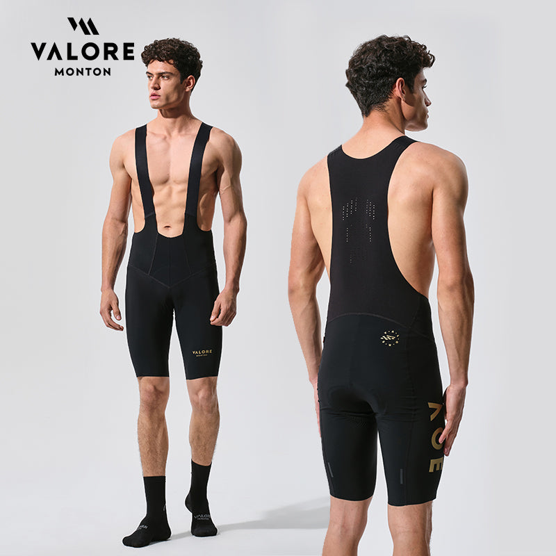 black cycling bib shorts