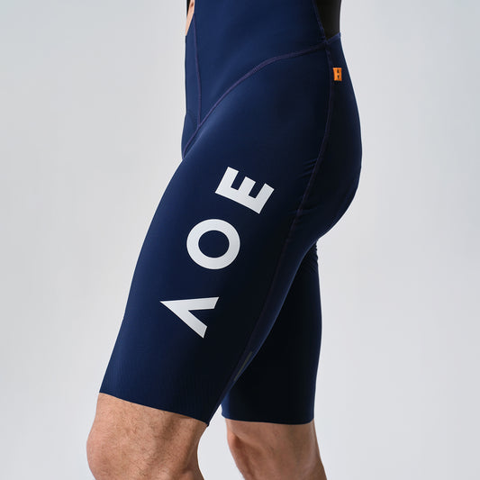 navy blue cycling bib shorts