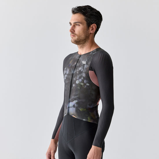 long sleeve cycling jersey for summer