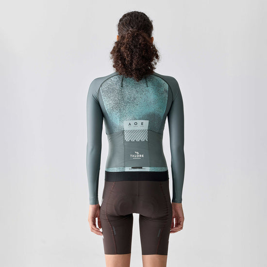 long sleeve cycling jersey womens