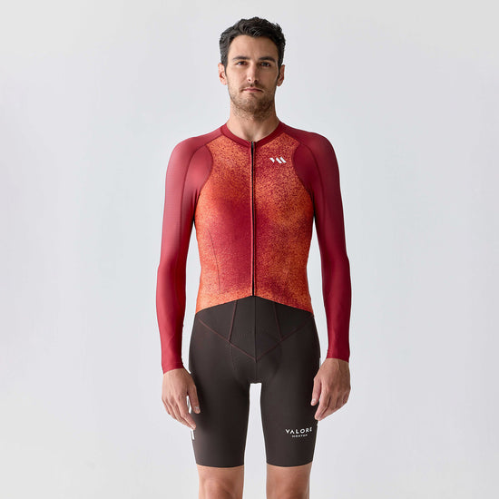 summer long sleeve cycling jersey