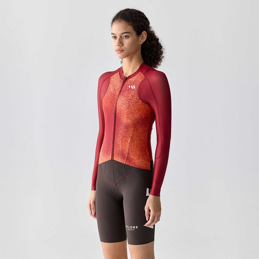 long sleeve bike jersey women's